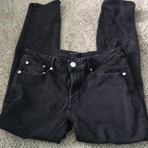 Pacsun Active Stretch Black Skinny Jeans
